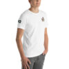 unisex staple t shirt white right front 62a0581eedf62